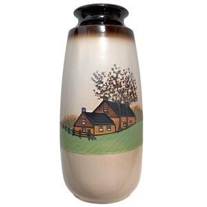 Vintage 1970s Beauce Jean Cartier No. C-3054 by Antoine Jacques Art Pottery Vase